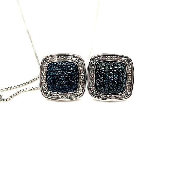 Diamond Accent Brass Set - Picture 3 of 6